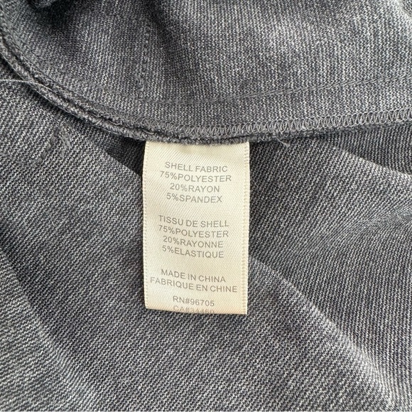 REBECCA TAYLOR Cap Sleeve Ponte Dress in Dark Grey • MSRP $495.00 - Picture 11 of 12